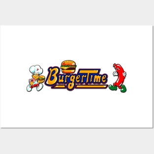 BurgerTime Posters and Art